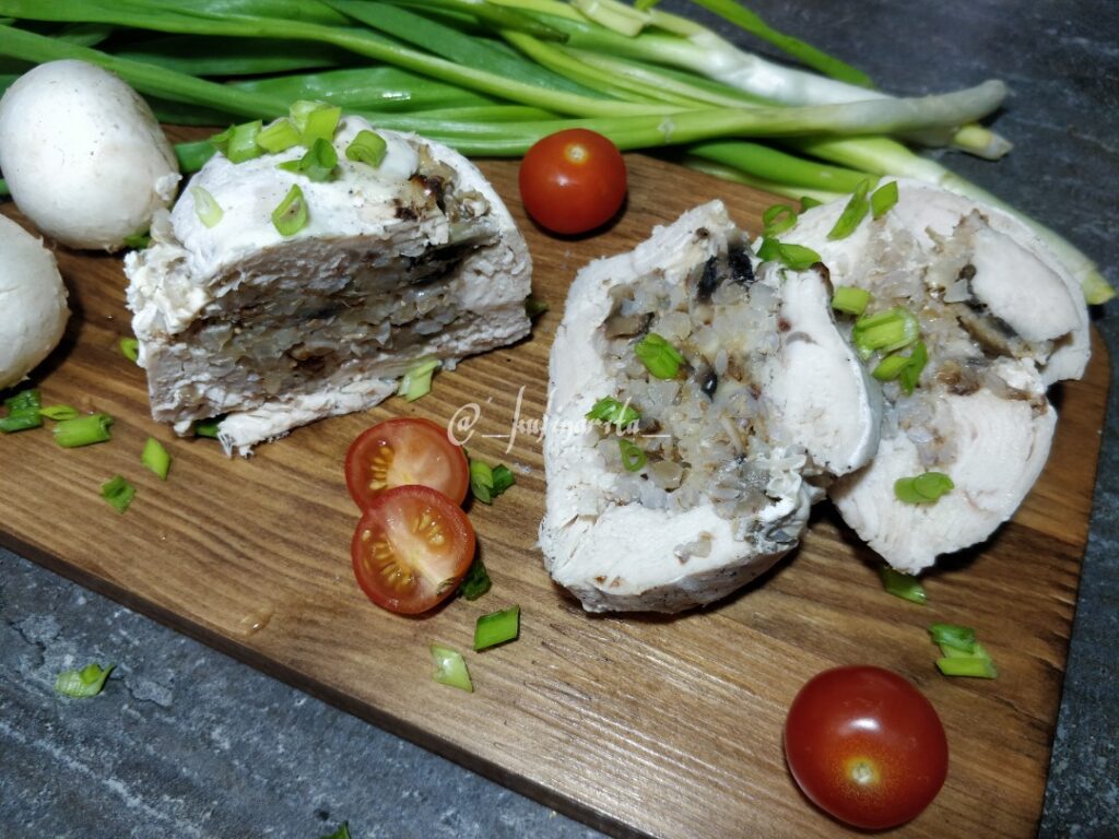 Фото 58 — Гречка с грибами и курицей