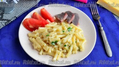 Photo of Макароны с сыром: простой рецепт