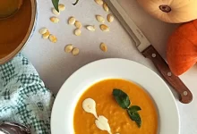 Photo of Суп-пюре из тыквы с имбирем