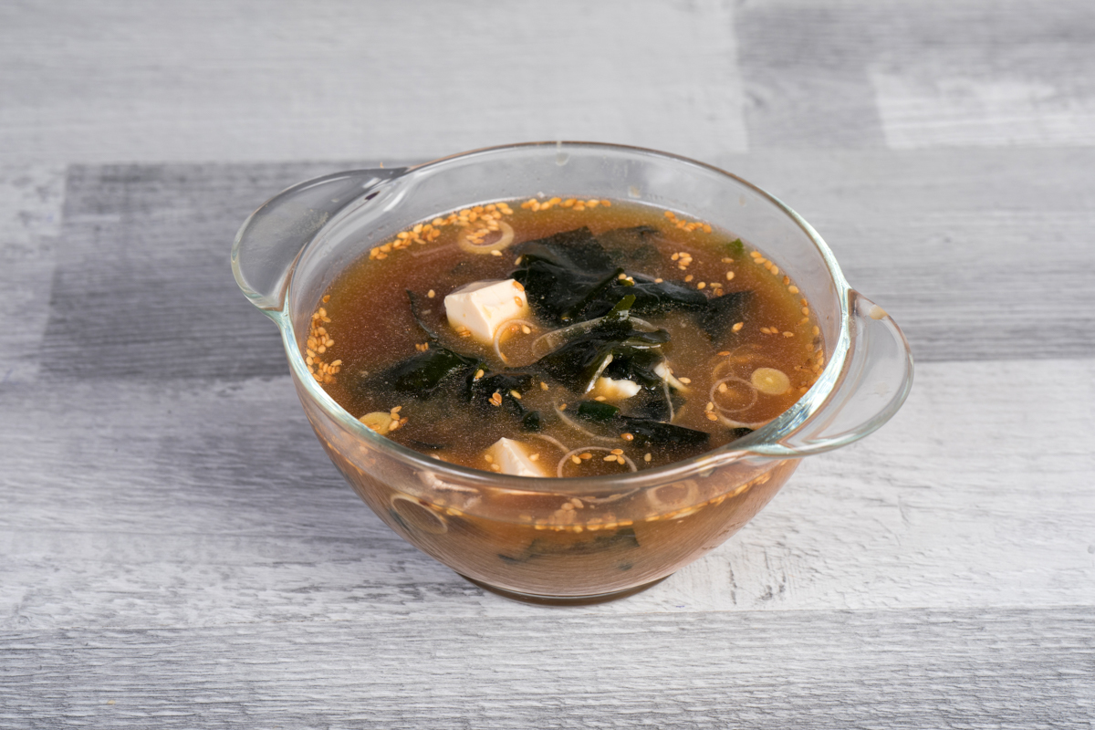 Фото 29 — Суп мисо с терияки лососем