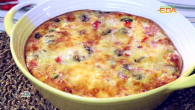 Photo of Фриттата с овощами и сыром