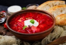 Photo of Классический борщ с сметаной