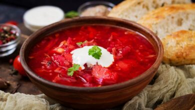 Photo of Классический борщ с сметаной