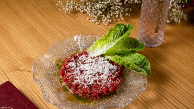 Photo of Тартар из говядины с желтым перцем